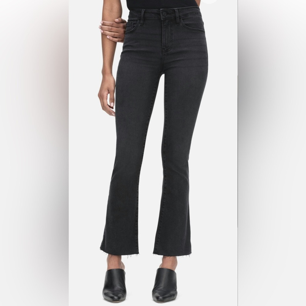 Frame Denim Le Crop Mini Boot Jeans in Kerry